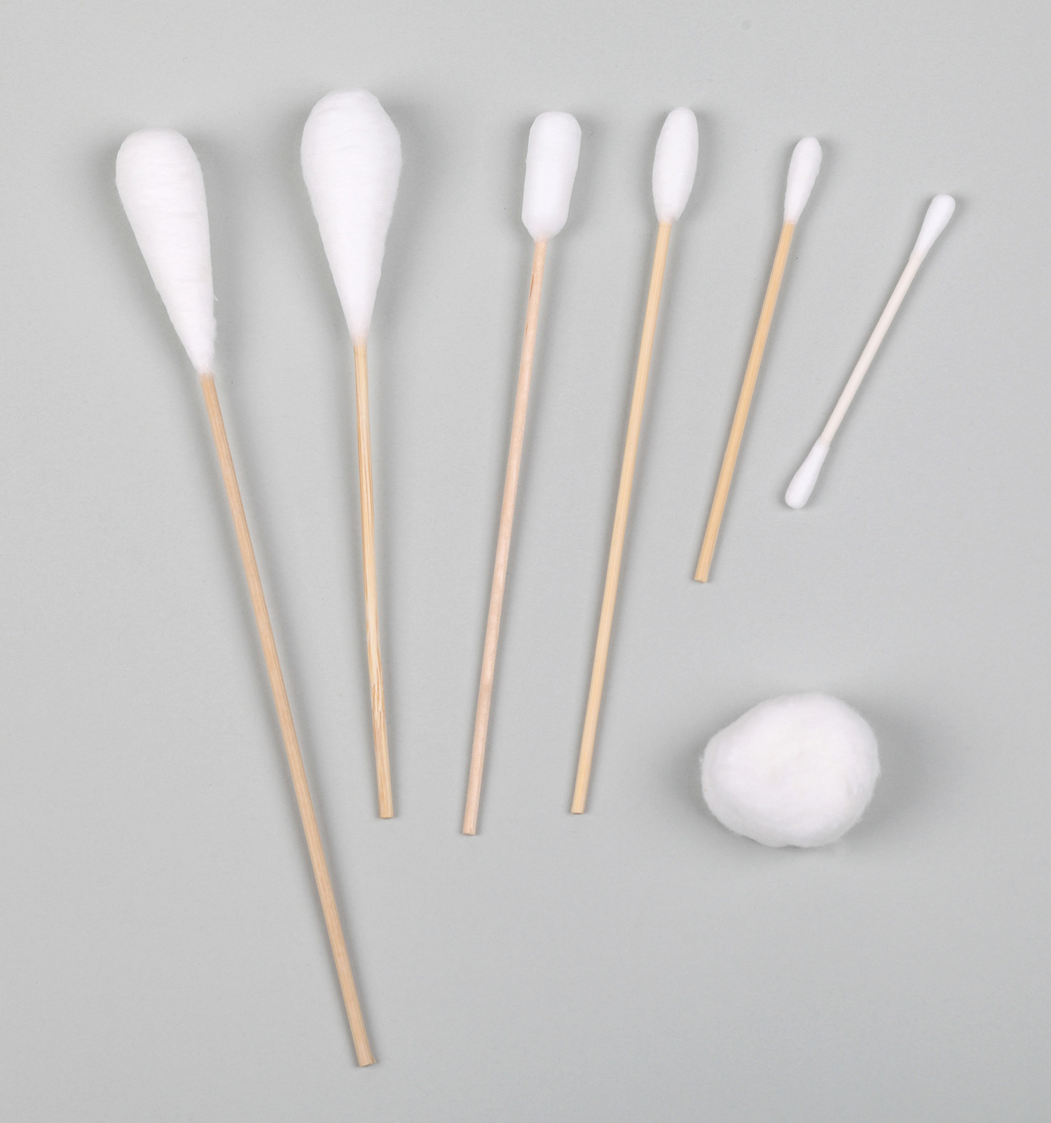 Medical cotton swabs